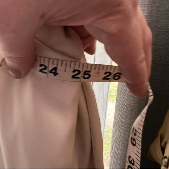 City Chic Rylie Jacket in “Oat” Satin Blazer L/20 - Picture 10 of 15